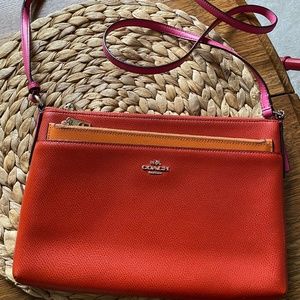 Coach Crossbody Purse in bright summer colors!